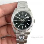 Swiss Copy Rolex Oyster Perpetual Stainless Steel Black Dial Watch - Highest Quality Rolex